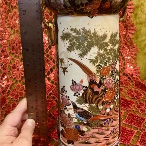 Satsuma Style Decorative Vase